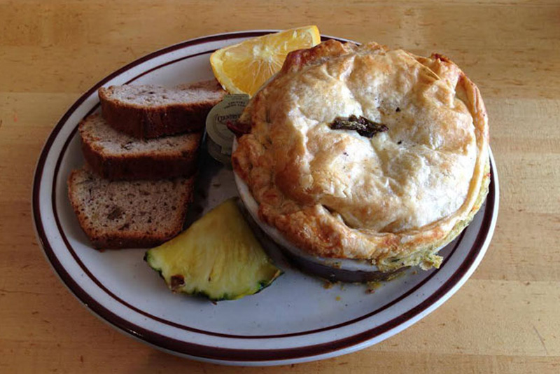 Turkey Pot Pie dinner